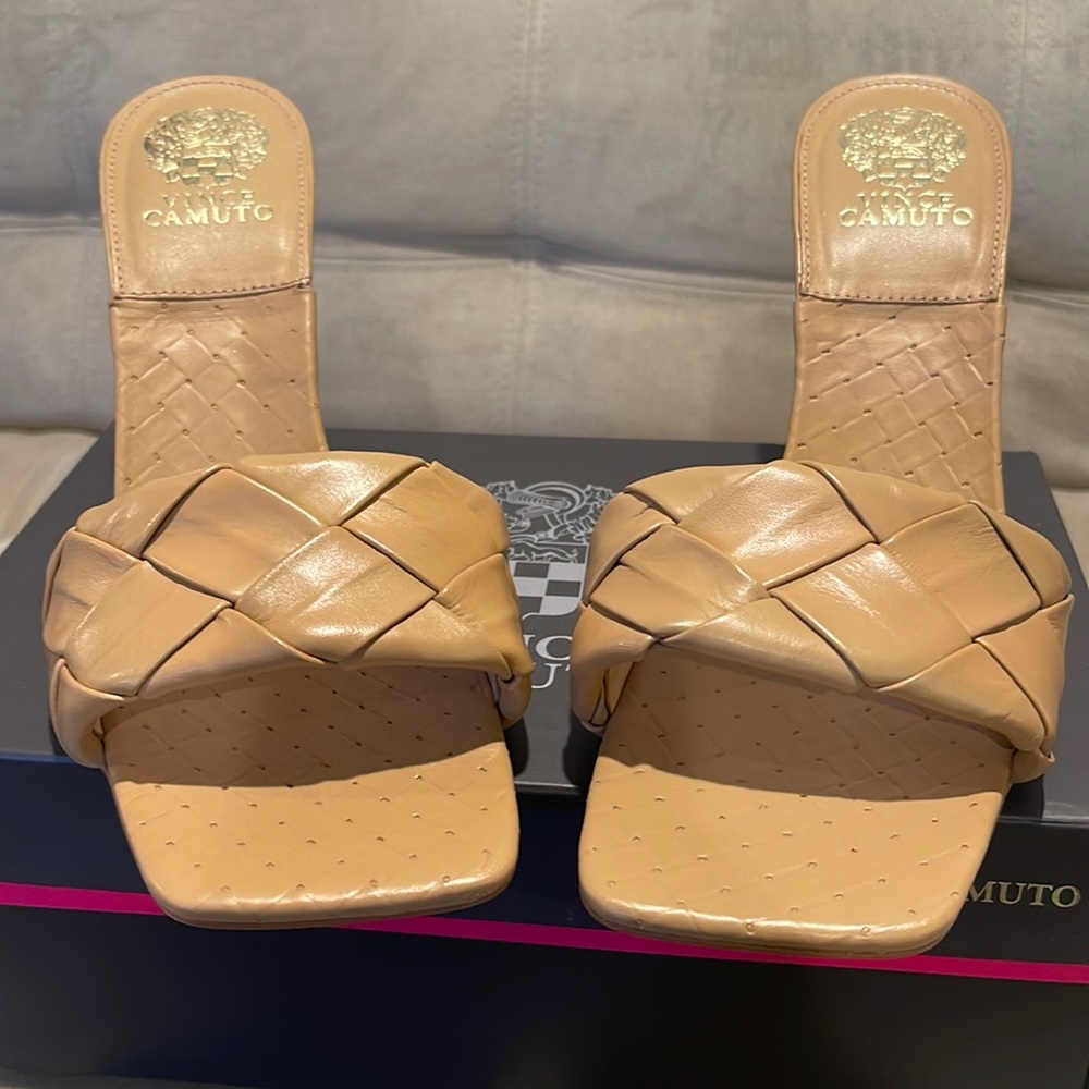 Vince Camuto Brelanie Woven-Strap Mule